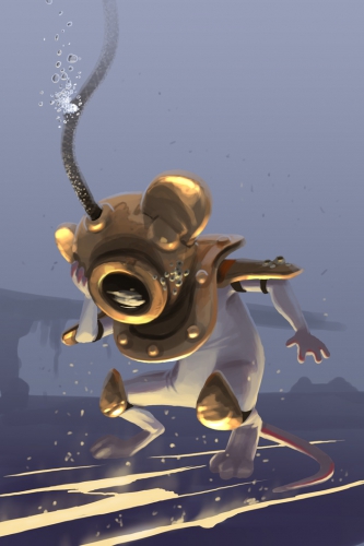 Deep Sea Diver Mouse
