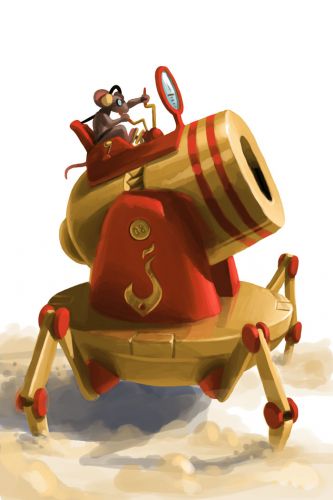 Flame Ordnance Mouse