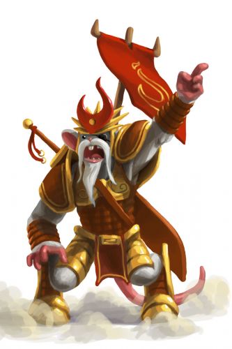 Crimson Commander Mouse