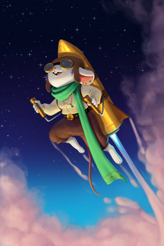 Rocketeer Mouse
