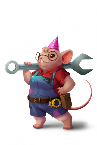 Factory Technician Mouse