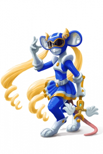 Force Fighter Blue