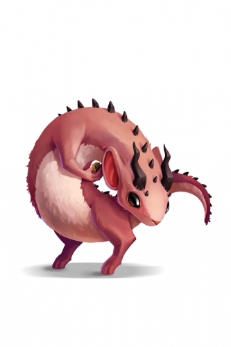 Fuzzy Drake Mouse