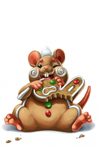 Gingerbread Mouse