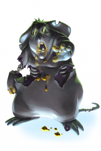 Gluttonous Zombie Mouse