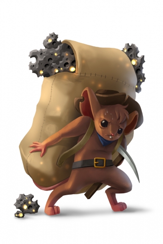 Hardworking Hauler Mouse