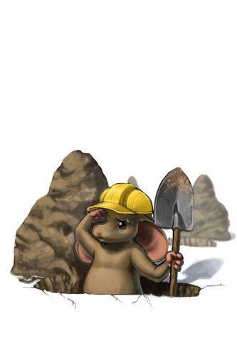 Industrious Digger Mouse