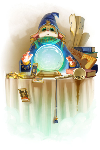 Misfortune Teller Mouse