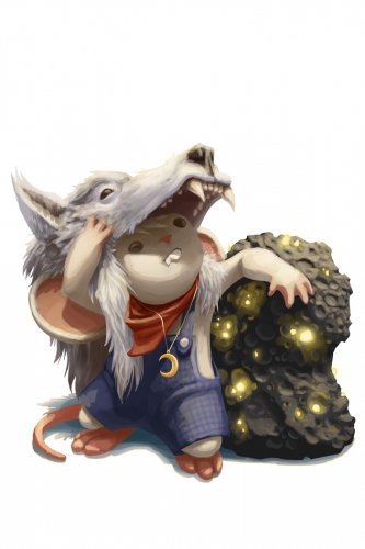 Meteorite Snacker Mouse