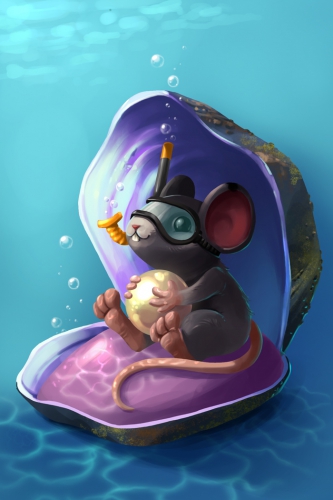 Pearl Diver Mouse
