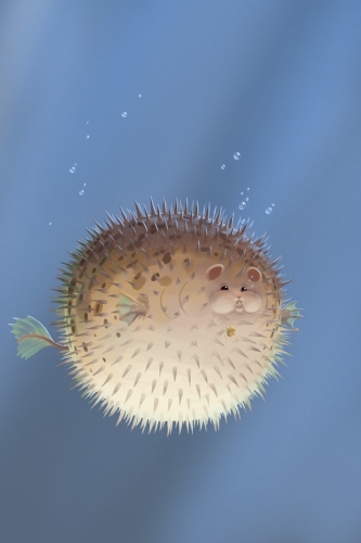 Puffer Mouse