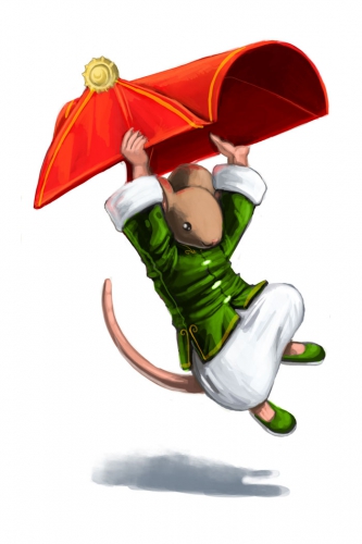 Red Envelope Mouse