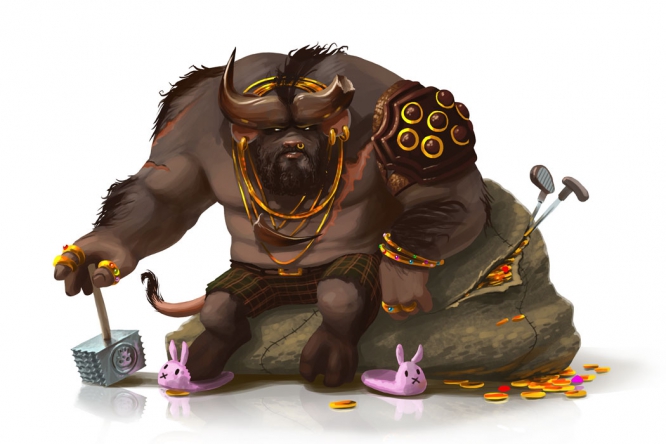 Retired Minotaur Mouse