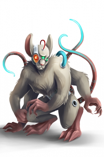 Amplified Grey Mouse