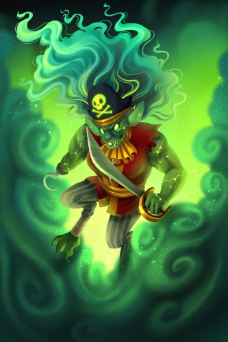 Ghost Pirate Queen Mouse