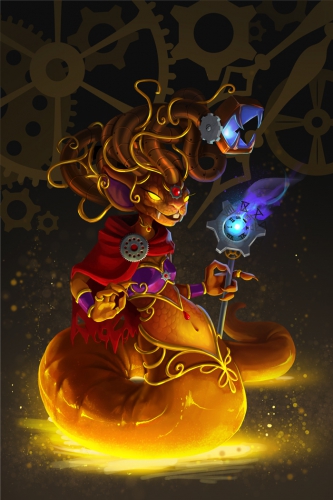 Timeslither Pythoness Mouse
