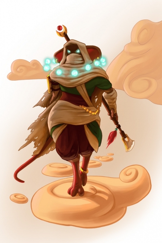 Wandering Monk Mouse