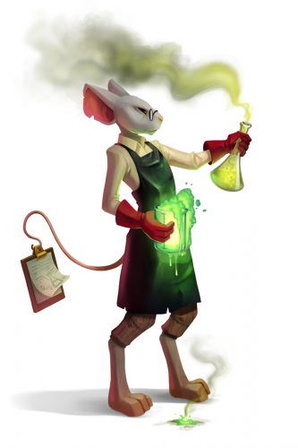 Sludge Scientist Mouse