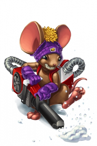 Snowblower Mouse