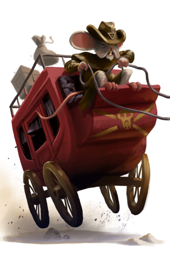 Stagecoach Driver Mouse