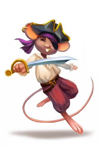 Suave Pirate Mouse