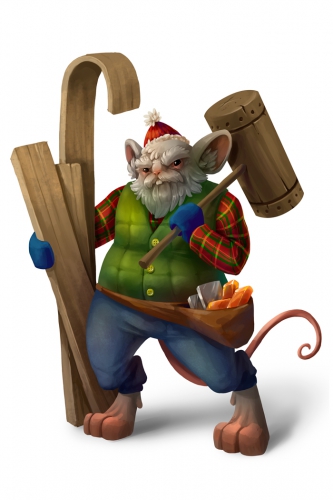 Toboggan Technician Mouse