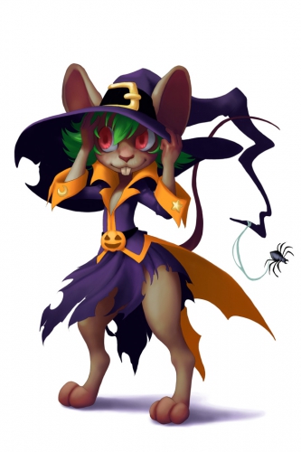 Tricky Witch Mouse