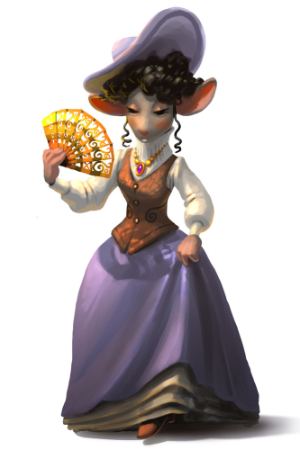 Upper Class Lady Mouse