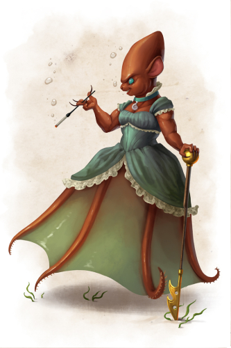 Vicious Vampire Squid Mouse
