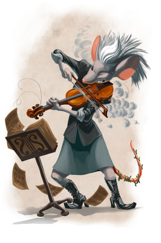 Violent Violinist Mouse