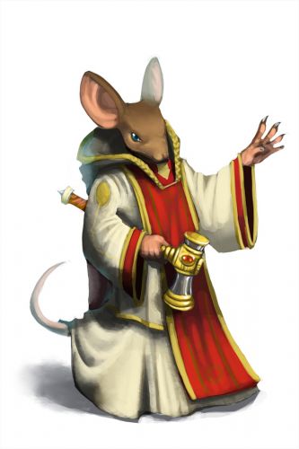 White Mage Mouse