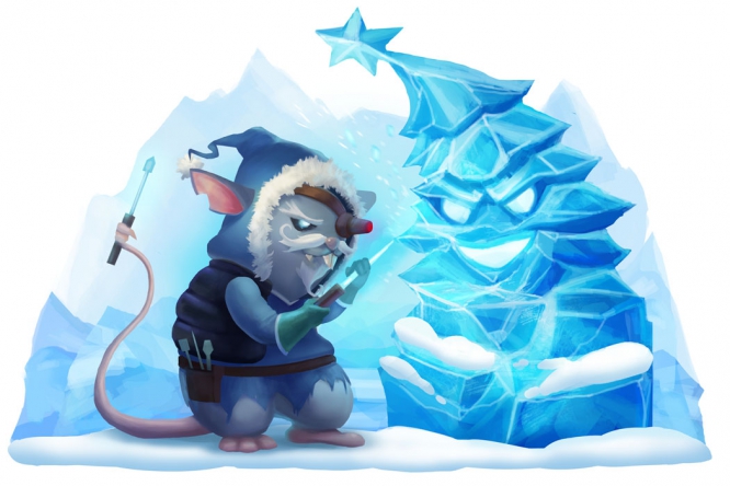 Iceberg Sculptor Mouse