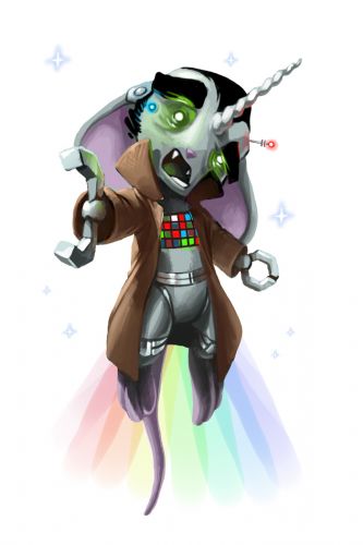 Zombot Unipire Mouse